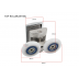 Shower Door Roller - Double Top - DB02